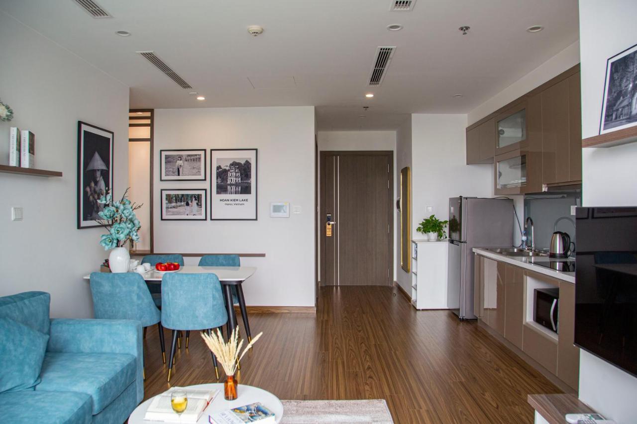 Aspaces Serviced Apartments - Vinhomes West Point Ханой Екстериор снимка