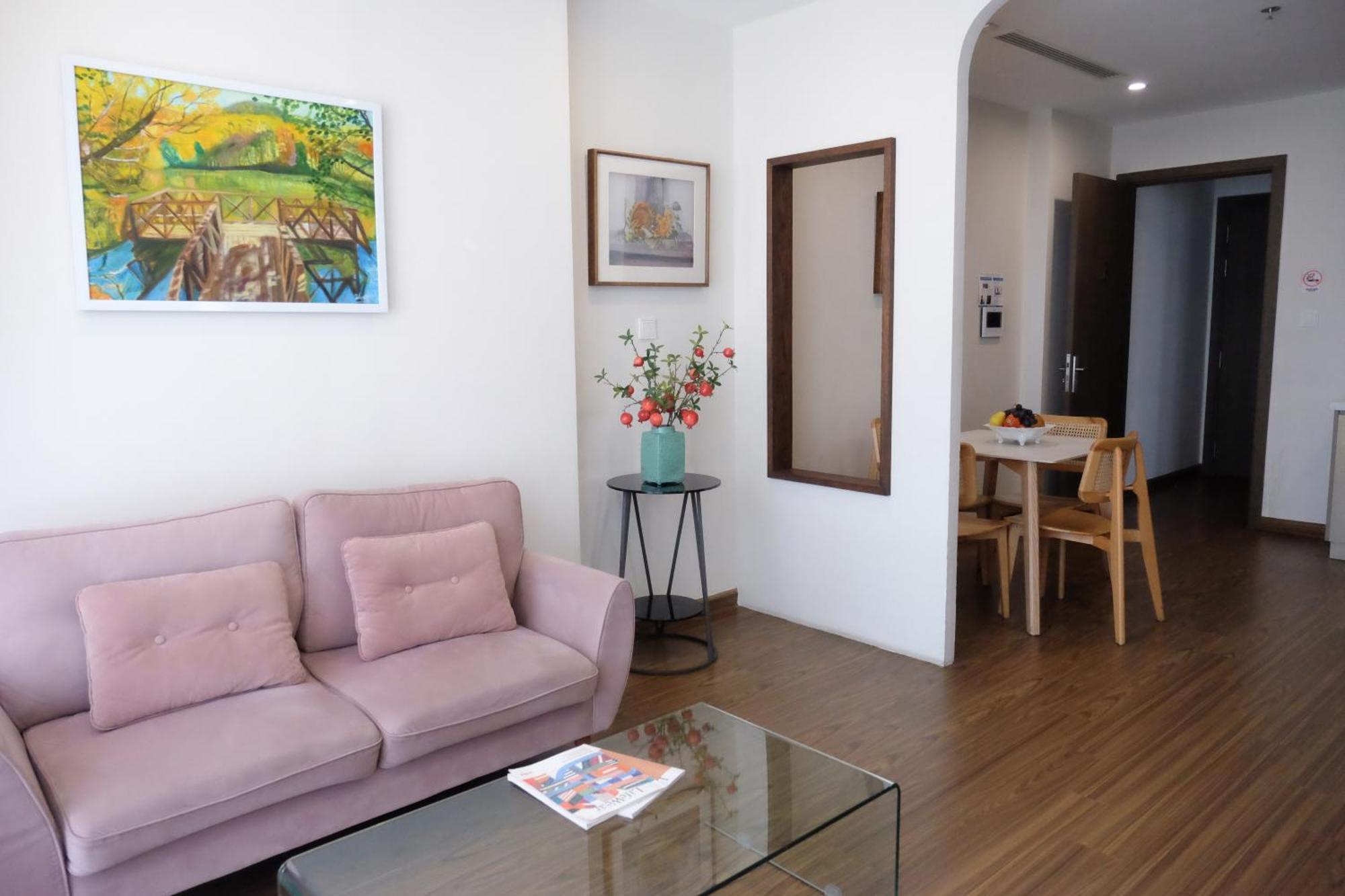 Aspaces Serviced Apartments - Vinhomes West Point Ханой Екстериор снимка